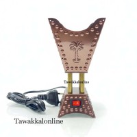 Bakhoor Electric Burner - Brown Bakhoor Burner - 4 Corner Bakhoor Burner Bakhoor Electric Burner - Brown Bakhoor Burner - 4 Corner Bakhoor Burner