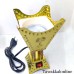Bakhoor Electric Burner - Golden Bakhoor Burner - 4 Corner Bakhoor Burner 