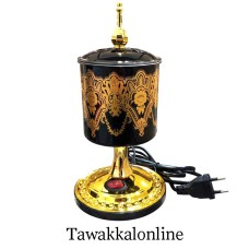 Bakhoor Electric Burner - Black Bakhoor Burner - Looban Burner - Oudh Electric Burner