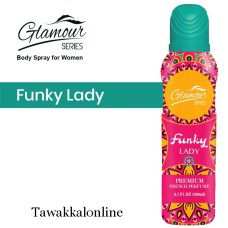 Glamour Series - Funky Lady - Body Spray - 200 ml 