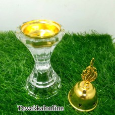 GLASS BAKHOOR BURNER - CHARCOAL BURNER FOR BUKHOOR - GLASS BURNER FOR BAKHOOR - LOOBAN BURNER - SMALL BURNER FOR BAKHOOR - BURNER FOR BAKHOOR FRAGRANCE - G-V01