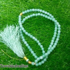 Tasbeeh - 100 Beads Tasbih - Marble Tasbeeh - Light Blue Tasbeeh