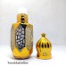 ATTAR BOTTLE  8 ML - EMPTY ATTAR BOTTLE - ATTAR BOTTLE WITH GLASS STICK - MINAR BOTTLE - GOLDEN ATTAR BOTTLE - ARABIC ATTAR BOTTLE