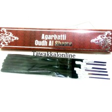 OUD AL SHAMS AGARBATTI - INCENSE STICKS - ARABIC AROMA STICKS - 6 STICKS OF OUD AGARBATTI