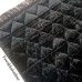 JANAMAZ - PRAYER MAT - VELVET FOAM JAE NAMAZ - JAYE NAMAZ - Plane Embossed Black- MUSALLA