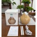 Aroma oil diffuser  - 350ML USB - Wood Shape Electric Humidifier Ultrasonic Air Humidifier Mini Aromatherapy LED light mist maker for home