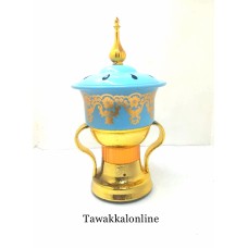 Bakhoor Electric Burner - Mini Electric Incense Burner - Burner for Bukhoor - Aroma Burner - Arabic Burner - Blue Burner