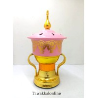 Bakhoor Electric Burner - Mini Electric Incense Burner - Burner for Bukhoor - Aroma Burner - Arabic Burner - Pink Burner