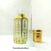 ATTAR BOTTLE 12 ML - EMPTY ATTAR BOTTLE - ATTAR BOTTLE WITH GLASS STICK - GOLDEN ATTAR BOTTLE - ZAREE ATTAR BOTTLE