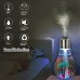 HUMIDIFIER - BULB HUMIDIFIER - AIR DIFFUSER - AIR PURIFIER - COLOR CHANGING LIGHTS - AROMA THERAPY 