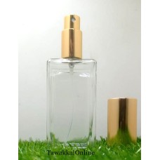 50 ML Empty Glass Perfume Spray Bottle-Unique Colours-Good Quality- j-50ml