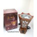 Electric Incense Burner With Night Lamp-Night Lamp Bukhoor Burner-night Lamp-Bakhoor Burner- light brown-Wide Area Incense Burner