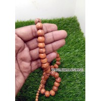Tasbeeh - Wooden Tasbeeh - 100 Beads Wooden Tasbeeh - Brown Tasbih