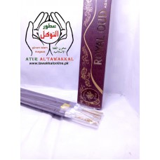 Royal Oud (Agarbatti) (the 1 stick is Continuously Burning MAX 1:30 Min) Good Quality Incense Stick