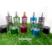 PACK OF 5 - UV-30mL Empty Glass Perfume Spray Bottle-Unique - Screw Neck - Colours-Good Quality