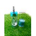  UV-30mL Empty Glass Perfume Spray Bottle-Unique - Screw Neck - Colours-Good Quality- Blue