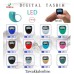 Digital LCD Ring Tally Counter - Multicolor - Electronic Hand Held Click Counter with Reset Button - No 506