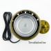 Title: Premium Metallic Electric Bakhoor Burner / Incense Burner (Antique Gold)