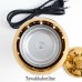 Electric Bakhoor Burner / Incense Burner - Metallic Golden - Mini Electric Bakhoor Burner Electric Bakhoor Burner / Incense Burner - Metallic Golden - Mini Electric Bakhoor Burner