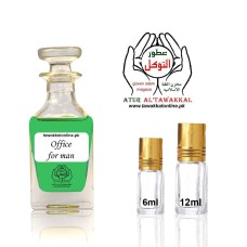 Office For Men Inspired Attar – Fresh Citrus and Woody Fragrance for Men - 12ml