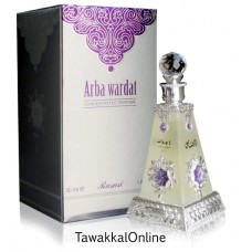 Rasasi ARBA WARDAT Rasasi for women 30ml Attar - Made in Dubai - Genuine Fragrance - Attar For Girls - Best For Gift 