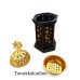 Bakhoor Burner - Incense Burner - Non Electric Burner - Coal Bakhoor Burner - Oud Burner - ZZ13 Black Bakhoor Burner - Incense Burner - Non Electric Burner - Coal Bakhoor Burner - Oud Burner - ZZ13 Black
