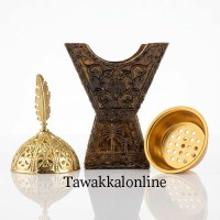 Bakhoor Burner - Incense Burner - Non Electric Burner - Coal Bakhoor Burner - Oud Burner - ZZ3 BR