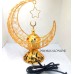 Bakhoor Burner - Moon Shape Bakhoor Burner - Metal Incense Burner - Burner For Oudh - Electric Bakhoor Burner - Looban Burner