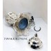 Bakhoor Burner - Moon Cap Bakhoor Burner - Metal Incense Burner - Burner For Oudh - Electric Bakhoor Burner - Looban Burner - Silver