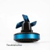 Solar Power Rotating Helicopter Car Perfume Diffuser (With Free Fragrance Oil Bottle)