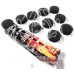 5 Rolls / Packet of Charcoal / Coal For Bakhoor - Original (1 roll contains 10 round pieces of 4coal) - pack of 5