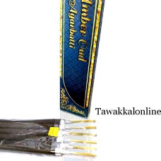 AMBER OUD AGARBATTI - INCENSE STICKS OF AMBER OUD - THICK STICKS OF FRAGRANCE - AROMA ARABIC STICKS AMBER OUD AGARBATTI - INCENSE STICKS OF AMBER OUD - THICK STICKS OF FRAGRANCE - AROMA ARABIC STICKS