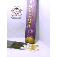 Musk-Al-Madina (Agarbatti) (the 1 stick is Continuously Burning MAX 1:30 Min) Good Quality Incense Sticks