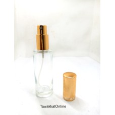 50 mL Empty Glass Perfume Spray Bottle-Unique Colours-Good Quality-Best for perfumes bottle